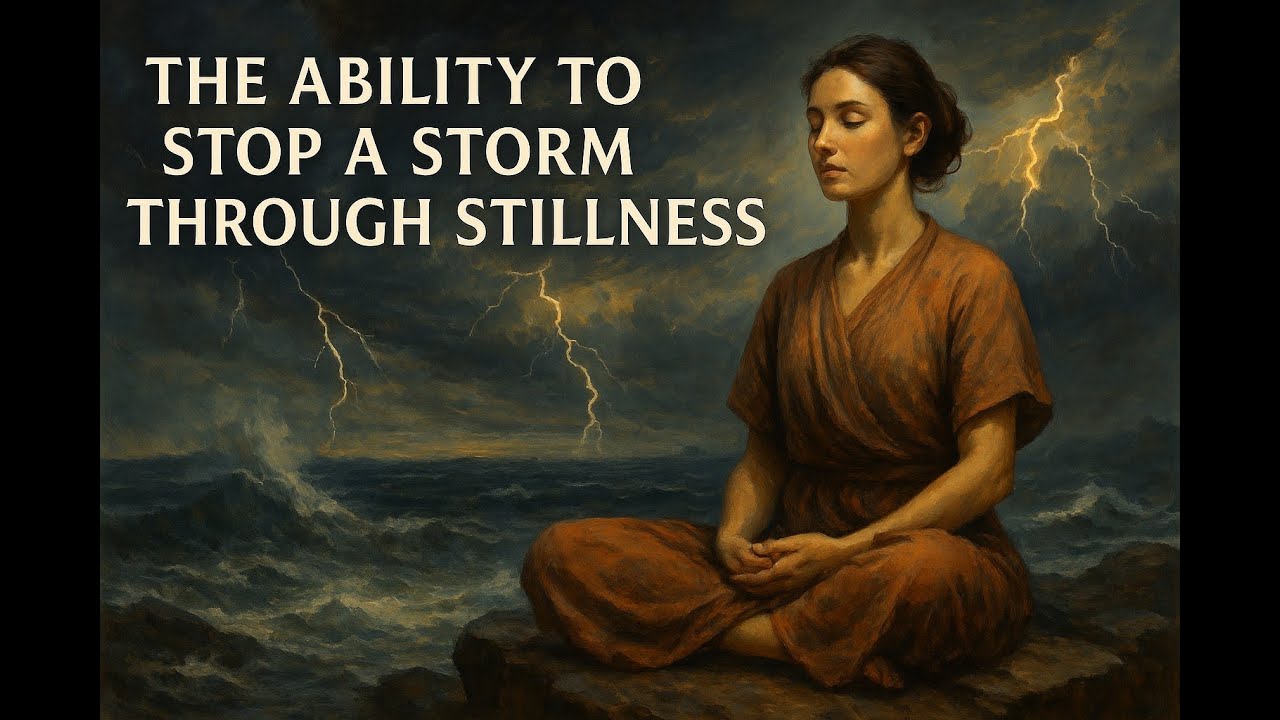The Ability to Stop a Storm Through Stillness