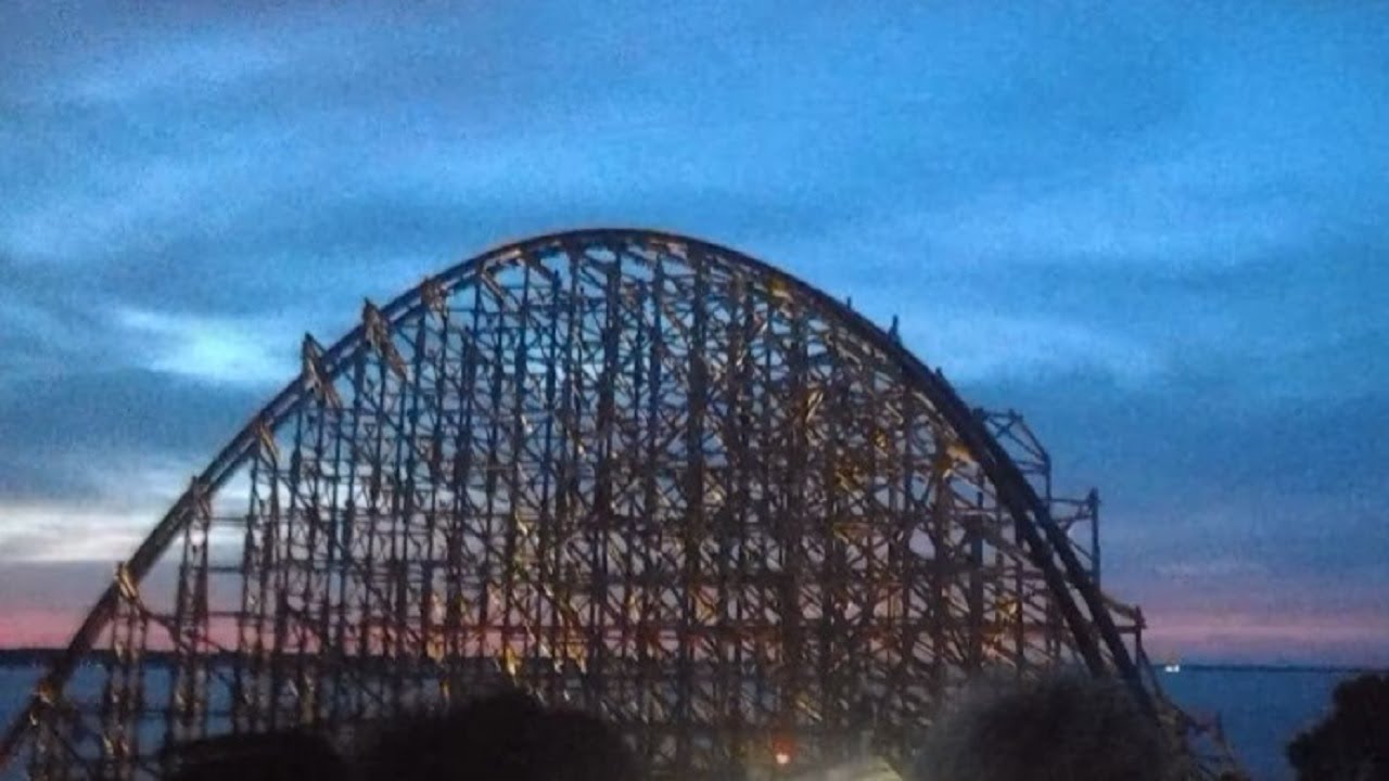Steel Vengeance - Cedar Point - Row 3 Night (4K HD POV) - May 2023