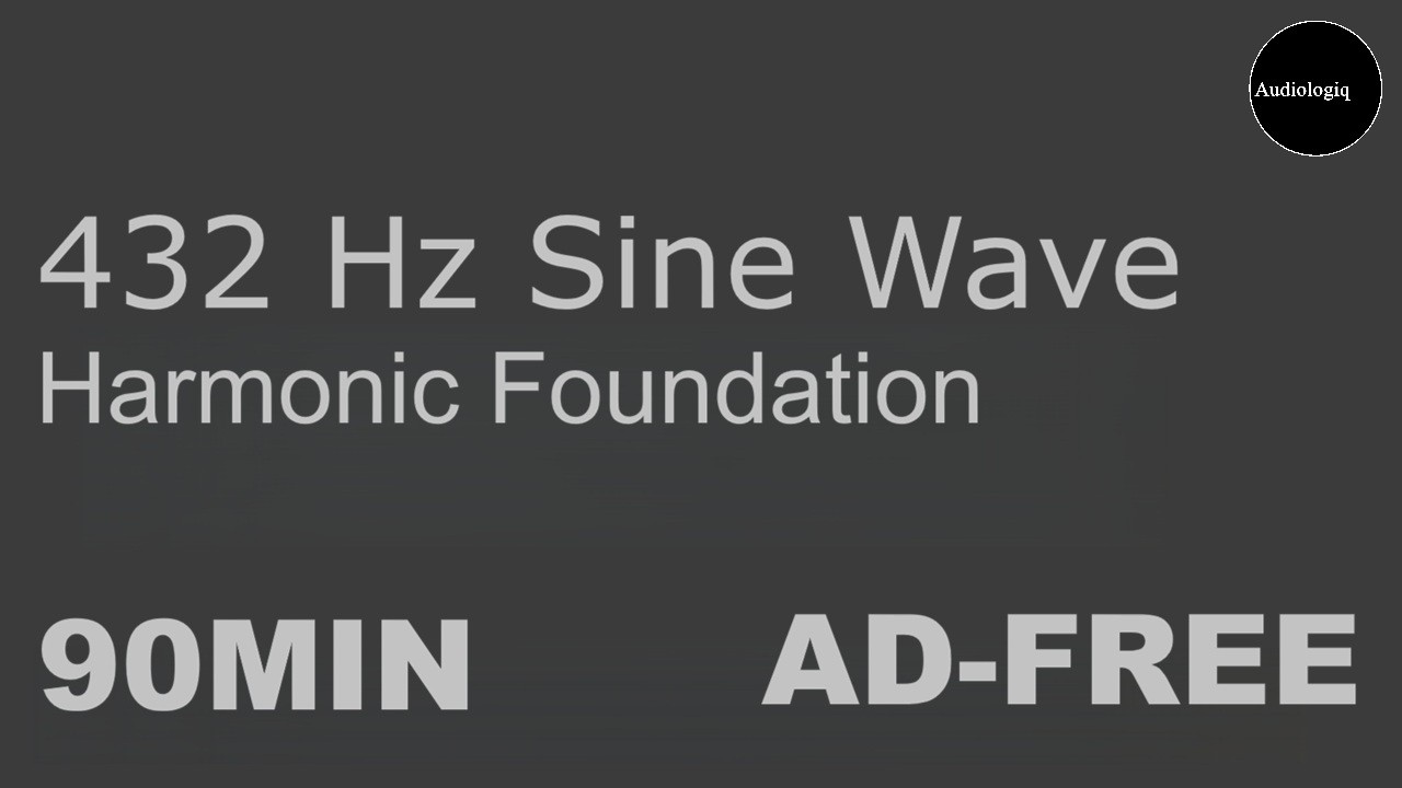 432hz Sine Wave for Harmonic Alignment