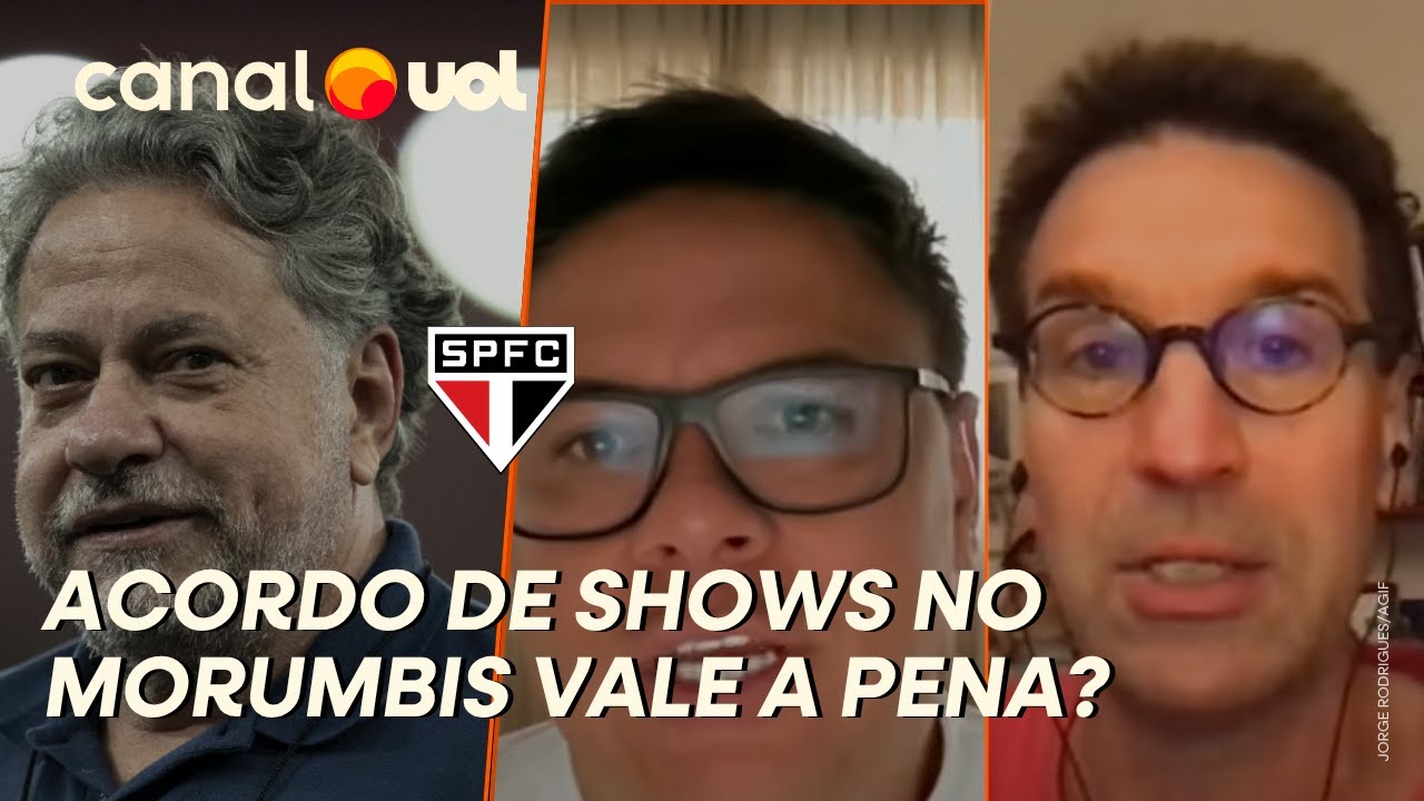 SÃO PAULO NÃO JOGA MAIS NO MORUMBIS! ACORDO DE SHOWS VALE A PENA? ARNALDO E RENAN DEBATEM