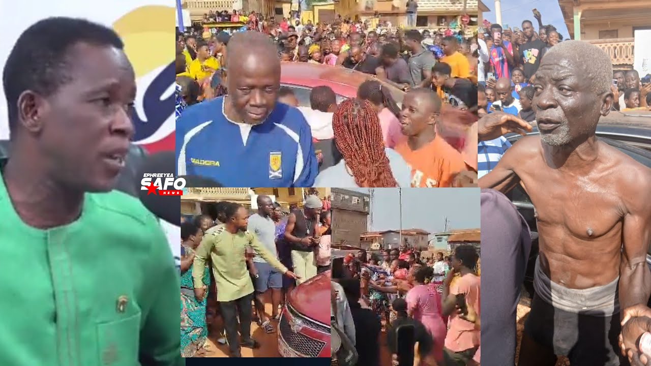 70yr Old man believed to be W!zàrd found in a locked car at Berekum😱3 cars involve in heavy Acc!dent