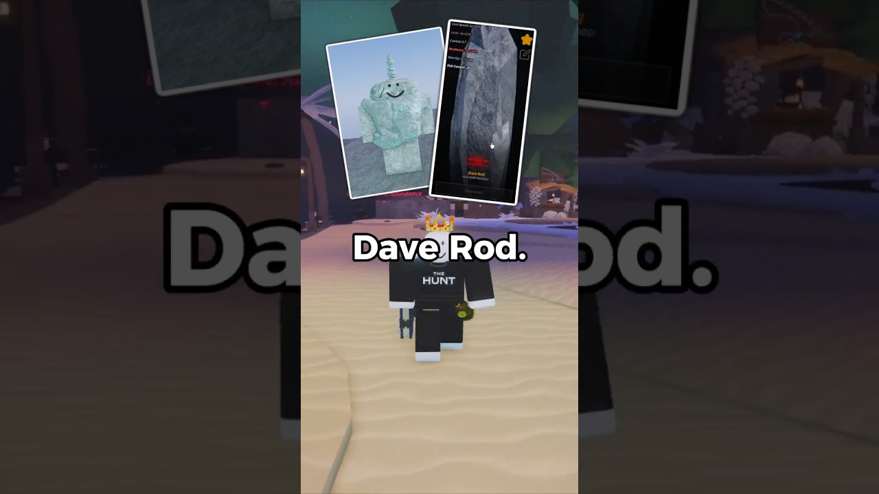 DAVE ROD QUEST In Fisch Roblox! 