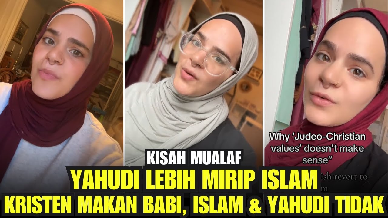 Mantan YAHUDI Ungkap Mengapa Islam Lebih Dekat dengan YAHUDI Dibandingkan KRISTEN