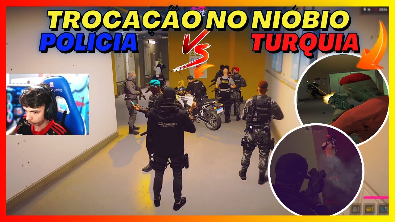 POLÍCIA X TURQUIA NO NIÓBIO | AÇÃO DE RUA | + VISÃO DO BONÉ | BIGODE NEGOCIADOR - BKINHO RP CLIP'S