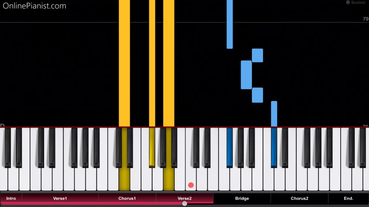 Shingeki no Kyojin OST - Call Your Name - EASY Piano Tutorial