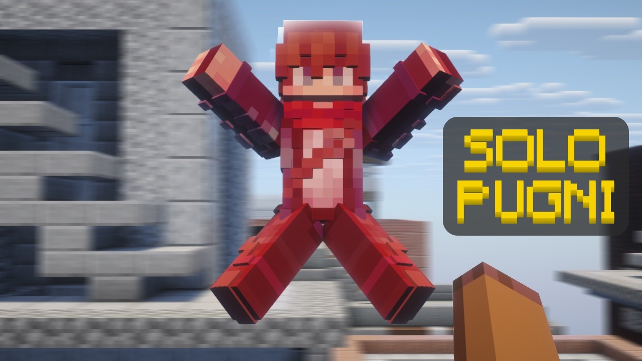 Bedwars, ma Posso usare solo i Miei PUGNI - Bedwars ITA