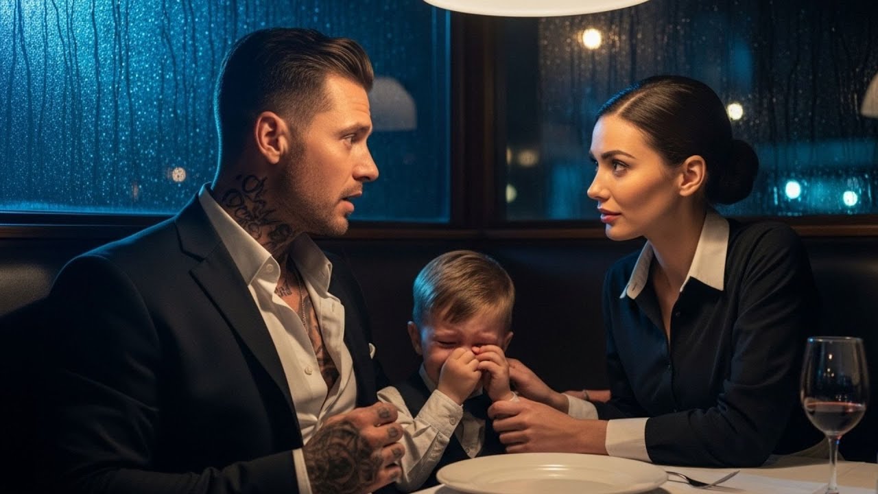 Sin mafijaškog šefa plakao je u restoranu — dok konobarica nije šapnula: “Treba mu majka…”