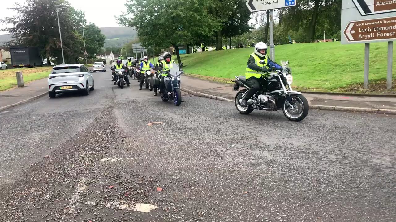 beatson cancer charity motorbike run 2025