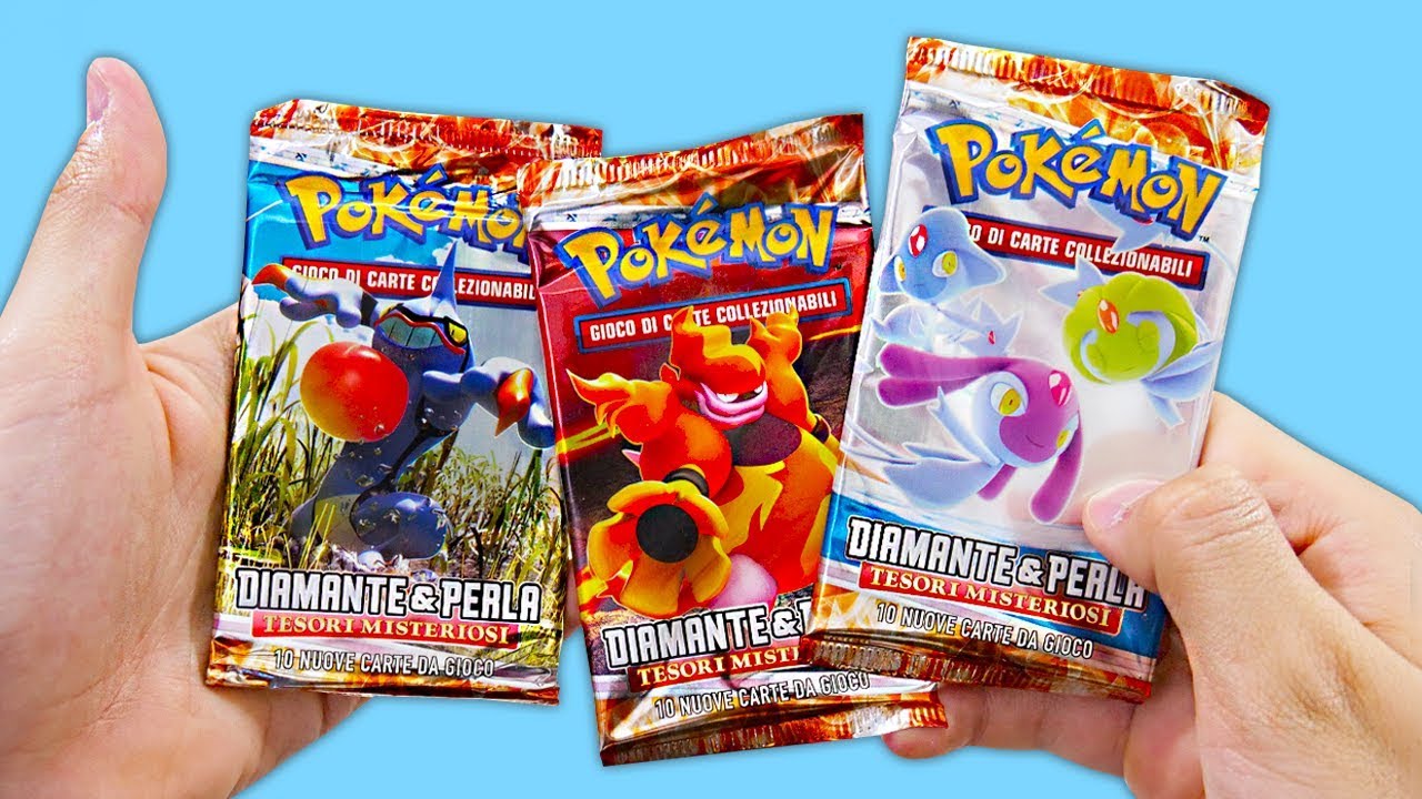 APRO 2 BUSTINE POKEMON TESORI MISTERIOSI COSTOSISSIME E INTROVABILI!