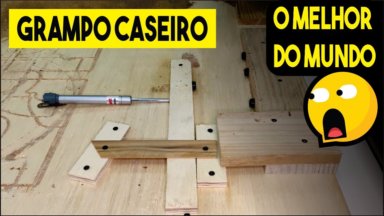 O melhor grampo para uma CNC Router
