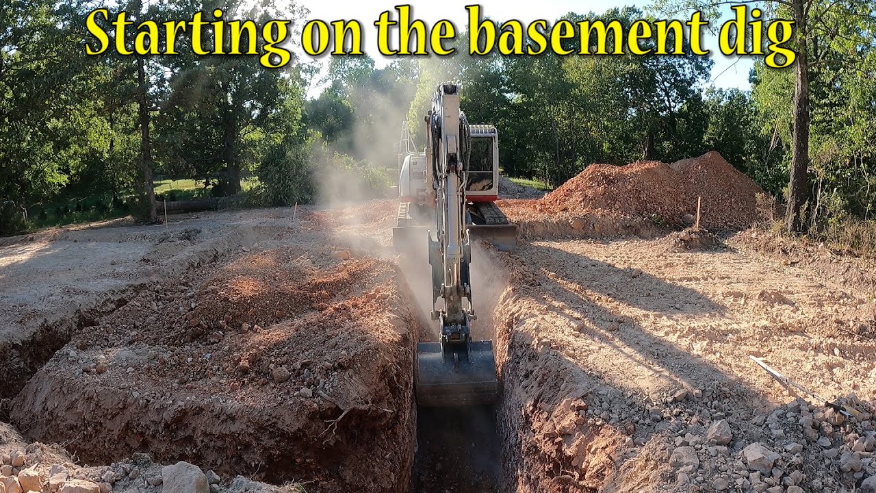 Digging A Very Rocky Basement With The Takeuchi TB2150