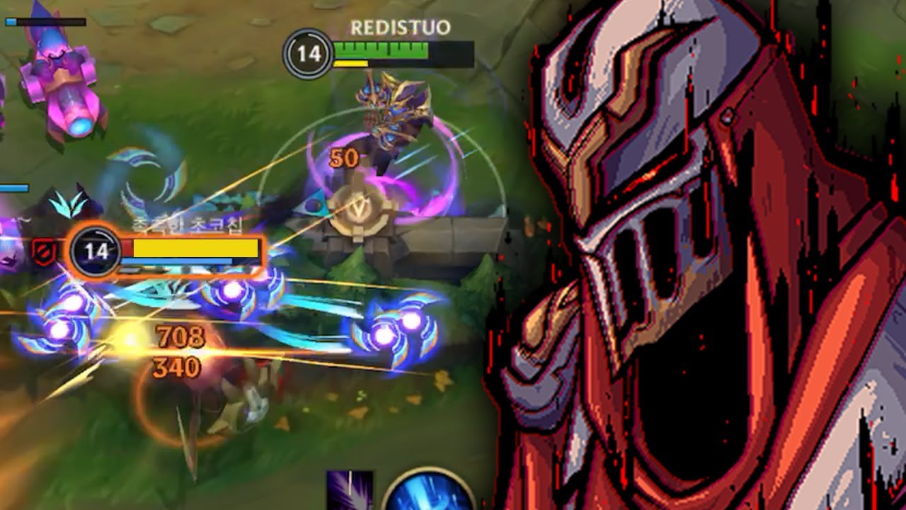Wild Rift ZED One Shot Combo Delete in Season 11
