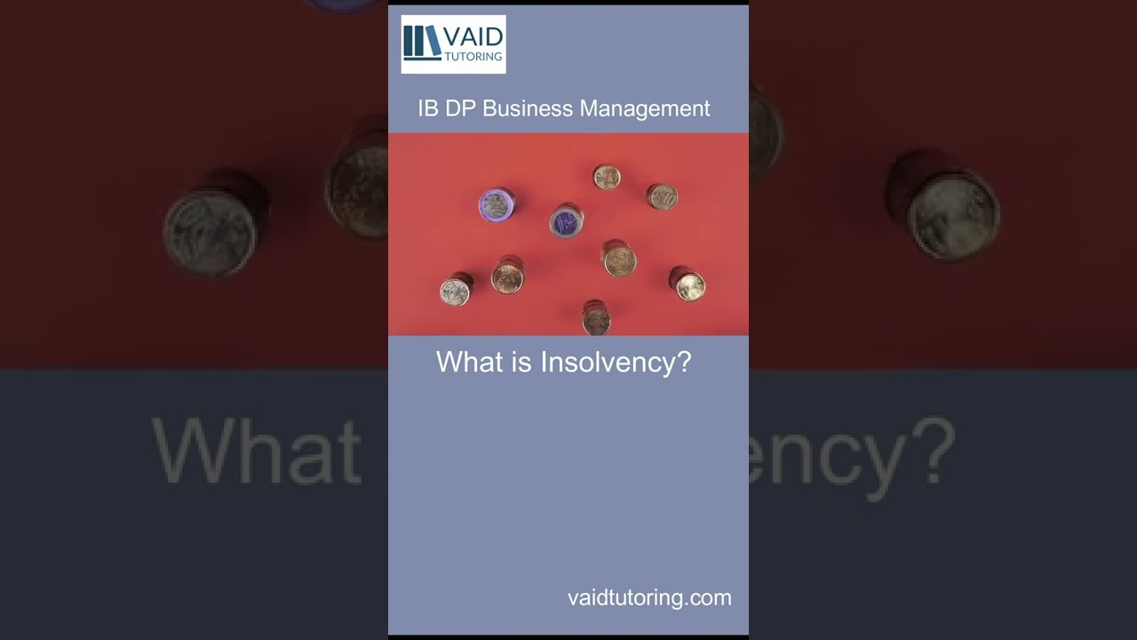 What is insolvency?