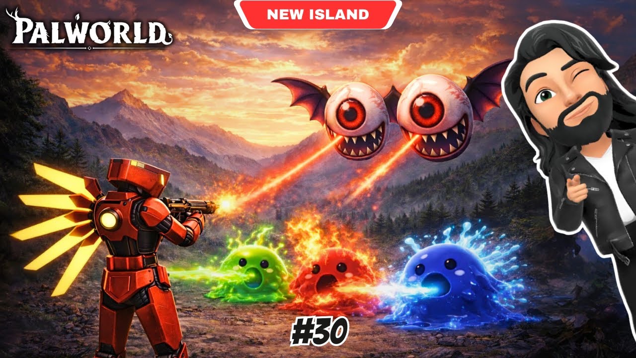 EXPLORING NEW ISLAND AND CAPTURING UNIC PALS | PALWORLD #30
