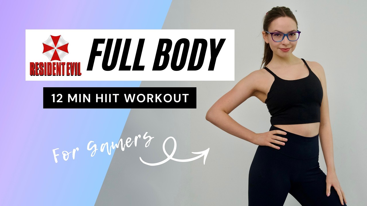 12 min Beginner Full Body HIIT Workout // based on Resident Evil