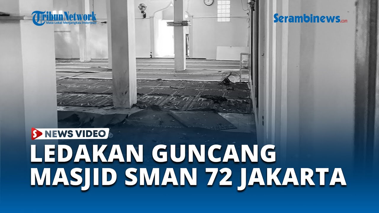 Tiga Ledakan Terjadi di Masjid SMAN 72 Jakarta Saat Siswa Sedang Salat Jumat