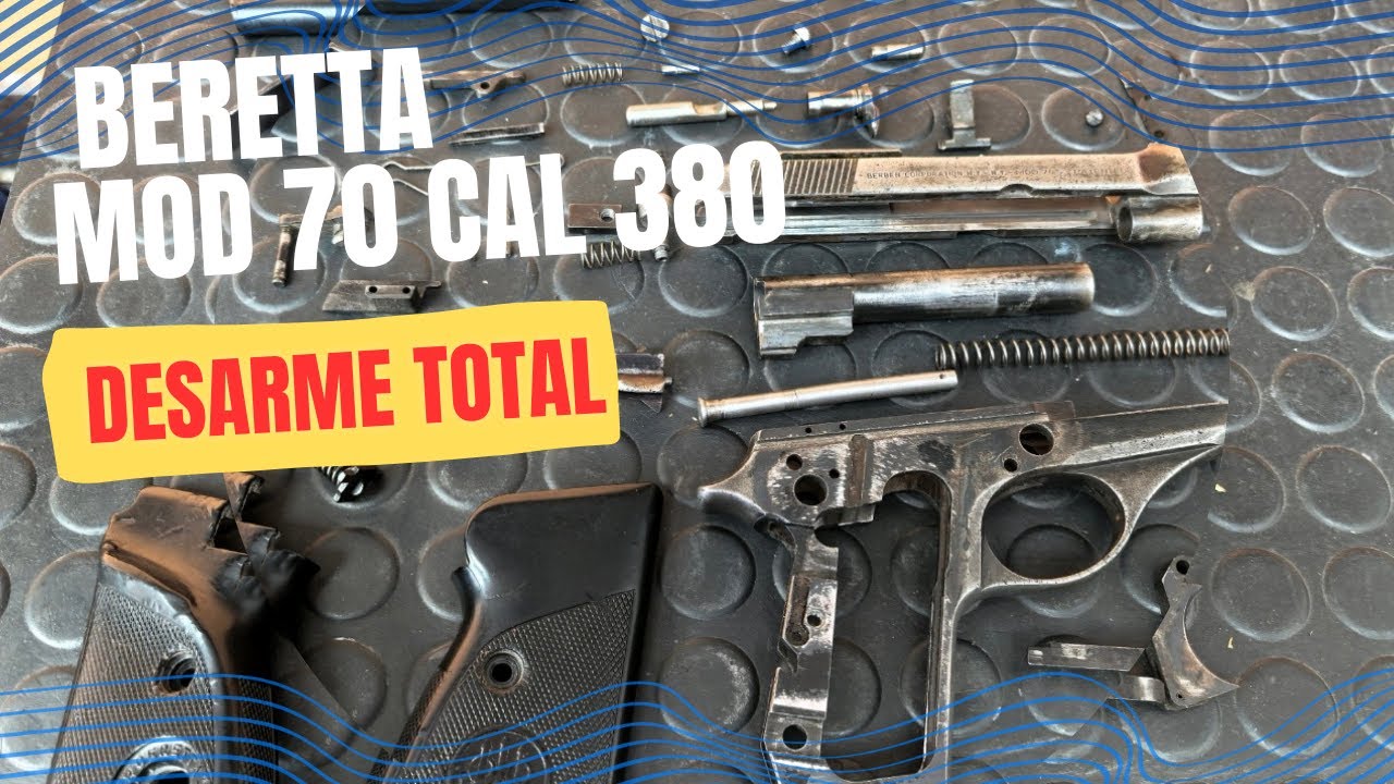 beretta mod 70 desarme total