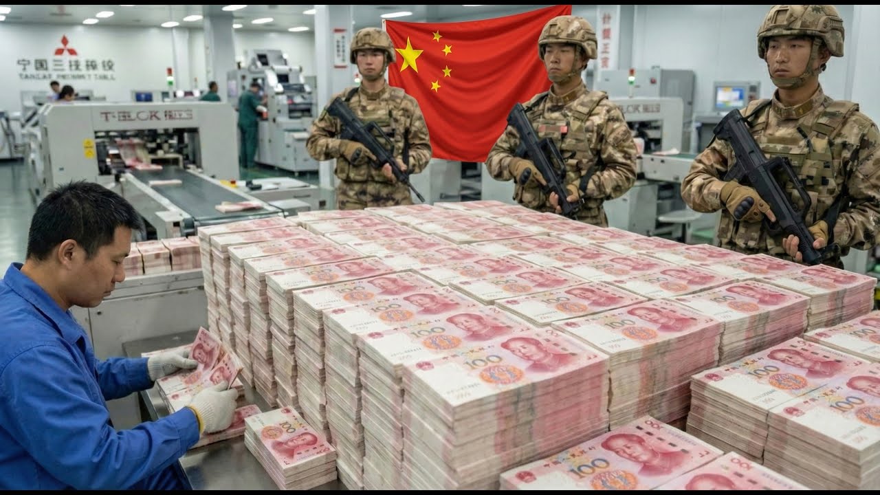 How China’s Renminbi Is Made  Inside Secure RMB Banknote Production