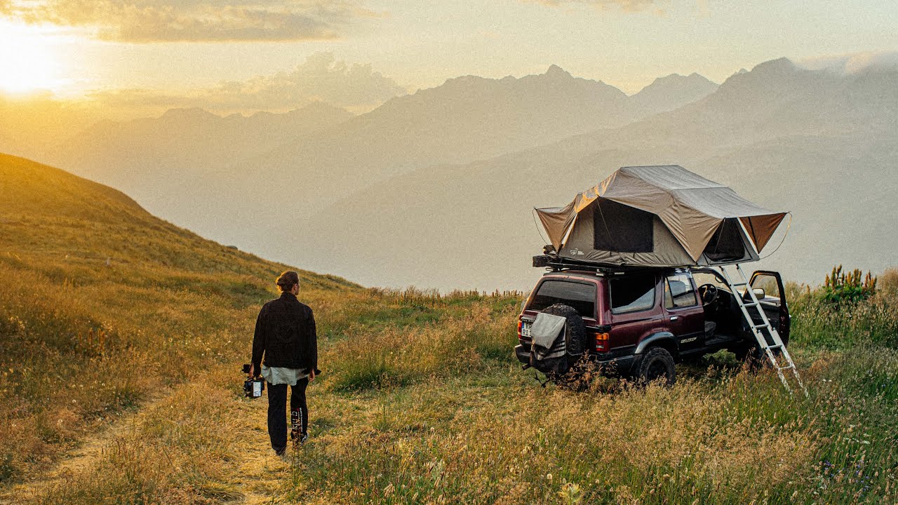 3 day camping and filming in Switzerland