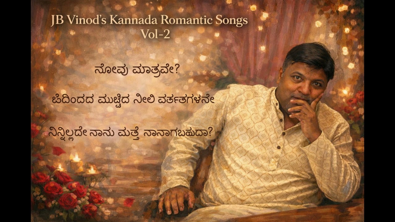 ಕನ್ನಡ ರೊಮ್ಯಾಂಟಿಕ್ ಹಾಡುಗಳು Vol - 2 #song #lovesong #love #music ! JB Vinod