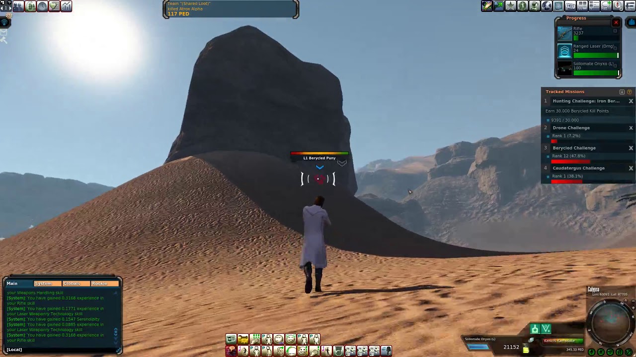 Entropia Universe  Revisiting the Onixio; you can see!