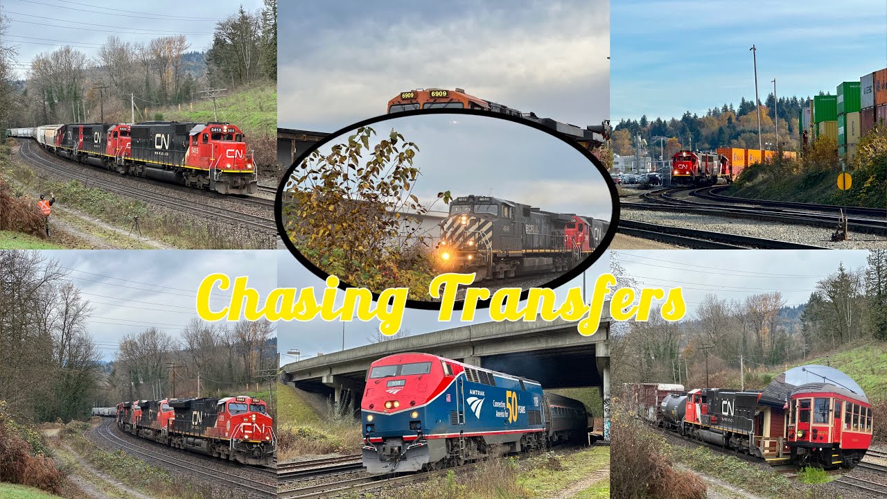 Hunting For EMD’s Around Vancouver! Railfanning The CN New Westminster Sub.