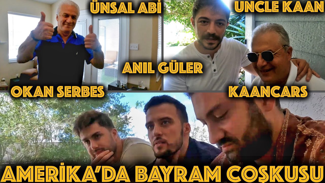 Amerika'da Bayram Coşkusu | Aile Sohbeti | @Okan Serbes @Anıl Güler @O'Kaan Cars Charlie Akduman