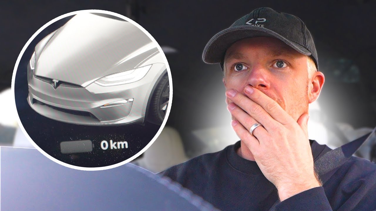 IK KOM STIL TE STAAN MET 0KM IN DE TESLA OMG! #4475 #4476