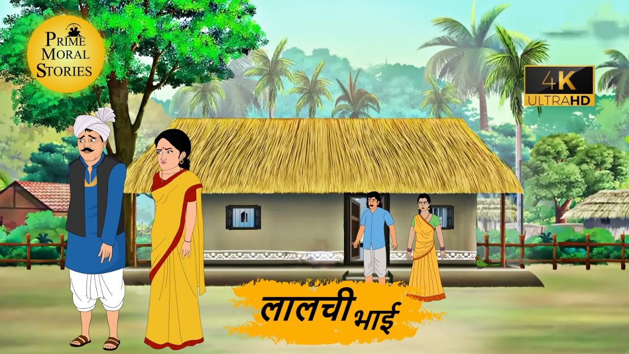 लालची भाई | LALCHI BHAI | HINDI KAHANIYA | HINDI STORIES l @kahani