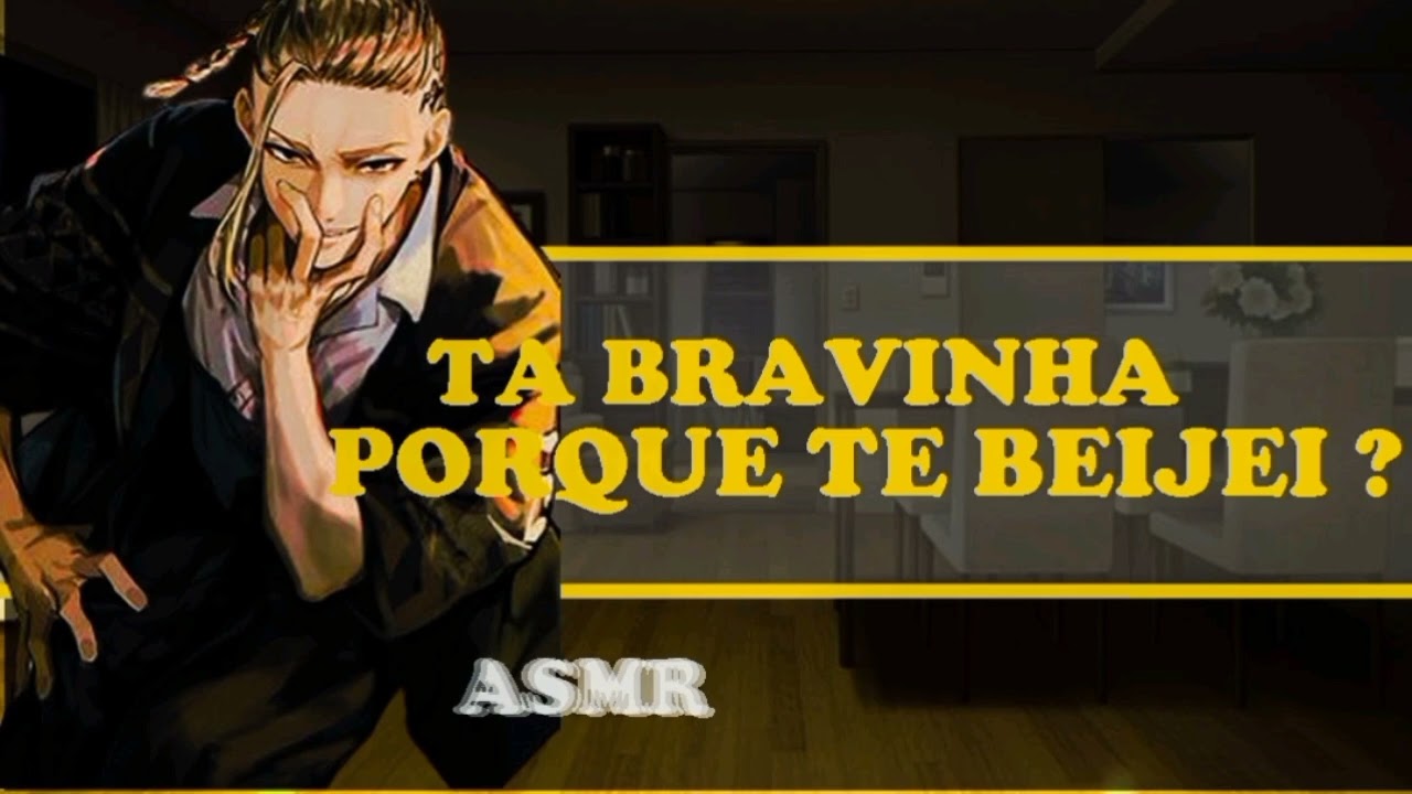 ASMR BAD BOY TE BEIJANDO A FORÇA