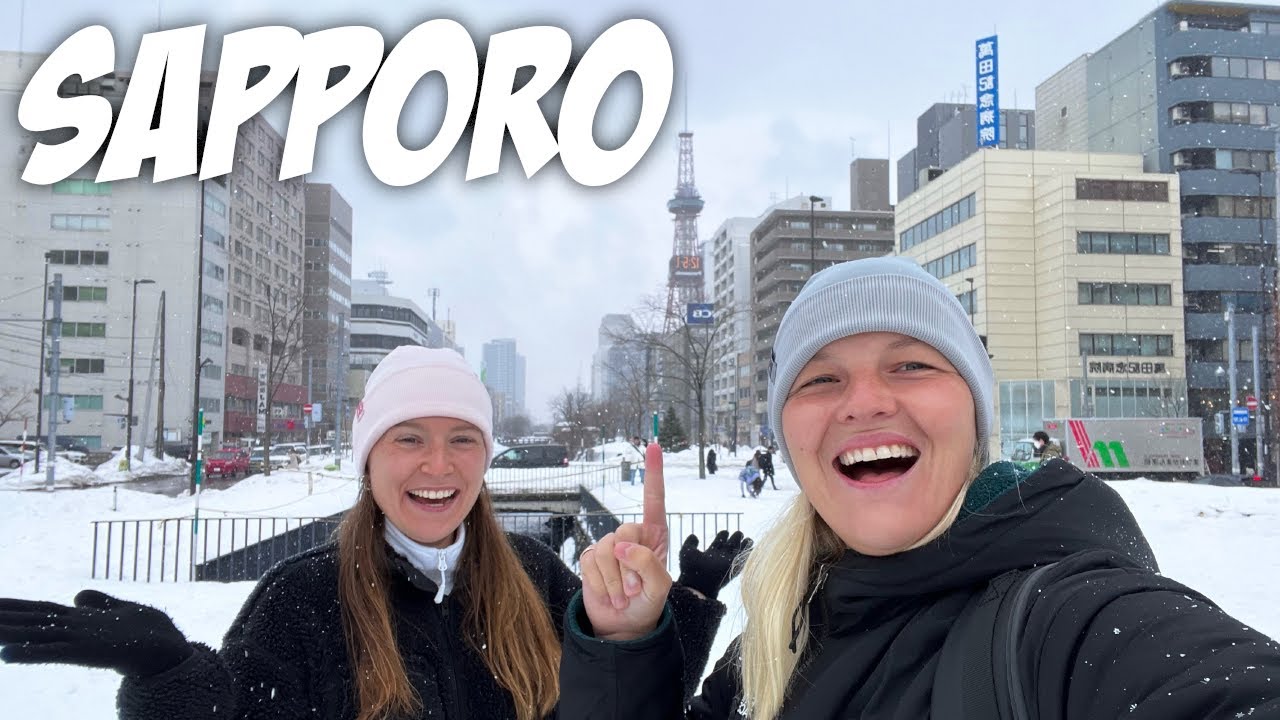 We Visit the Second Snowiest City in the World! (Sapporo, Hokkaido) 🇯🇵