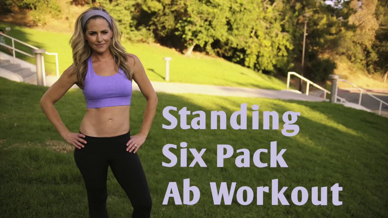 8 Minute Standing Six Pack Ab Workout----No mat workout for a strong core