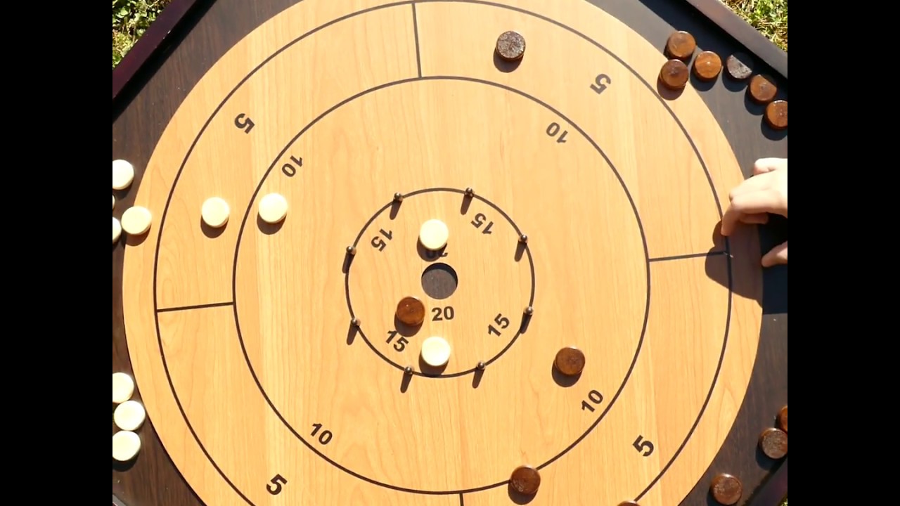 It’s all about the flick of the wrist with Crokinole! 