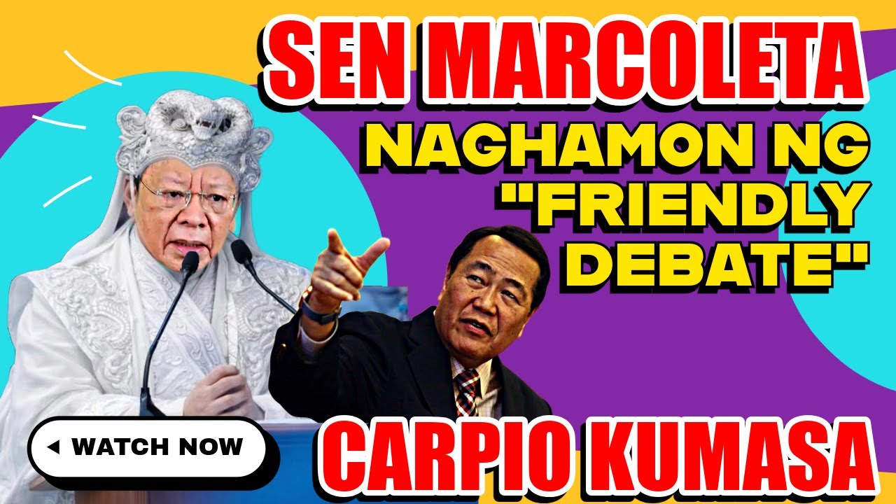 JUSTICE CARPIO KUMASA SA DEBATENG HAMON NI SEN MARCOLETA