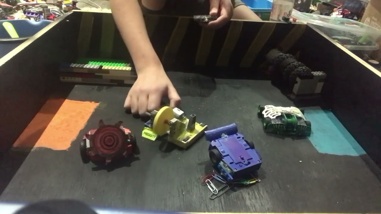 HEXBUG custom SPLIT testing