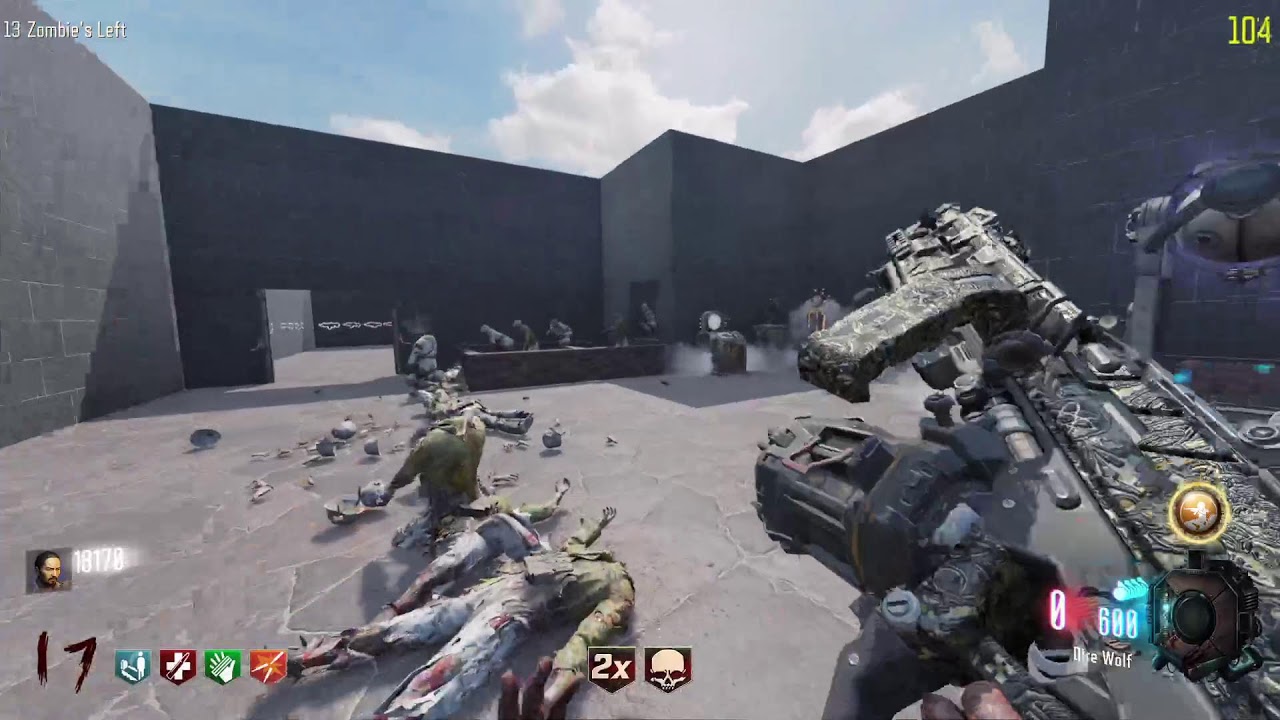 LIVE 100% bo3 custom maps zombie #1