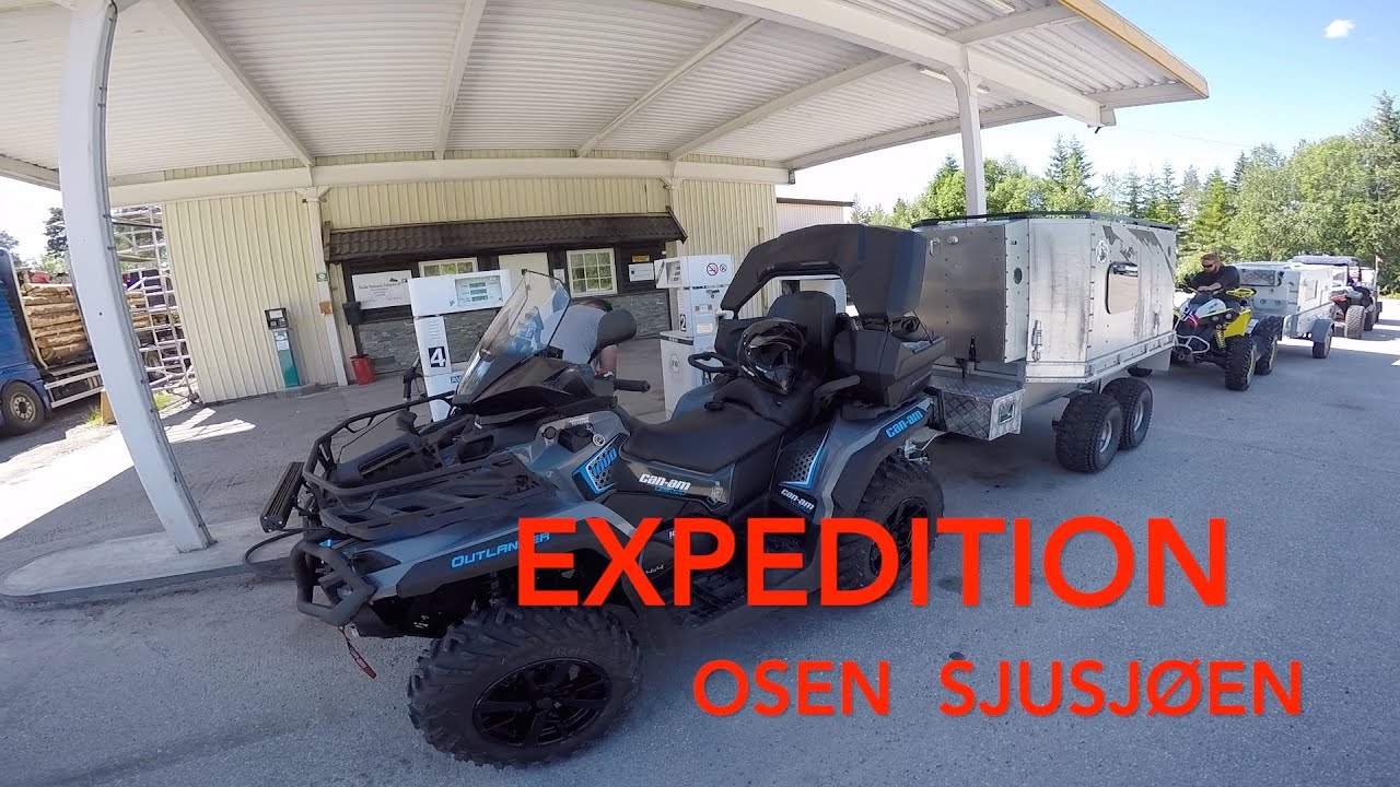 Expedition Osen til Sjusjøen Day 3 of 9 ATV/UTV Camping tur/trip/Overland trailer/Can am/polaris