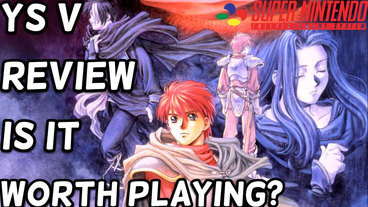 Ys V Lost Kefin Kingdom of Sand Spoiler Free Review SNES