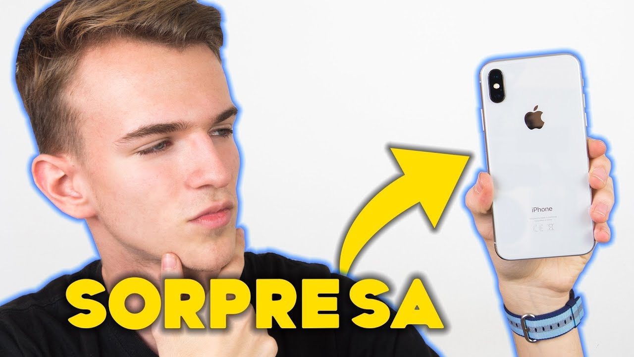 MI ARRIVA UN IPHONE X E NON NE SAPEVO NULLA...