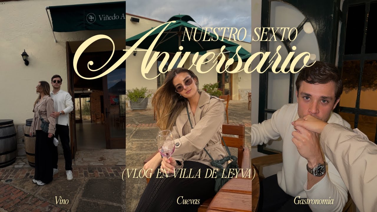 Lo que hicimos por nuestro ANIVERSARIO #6 | Villa de Leyva vlog ✨