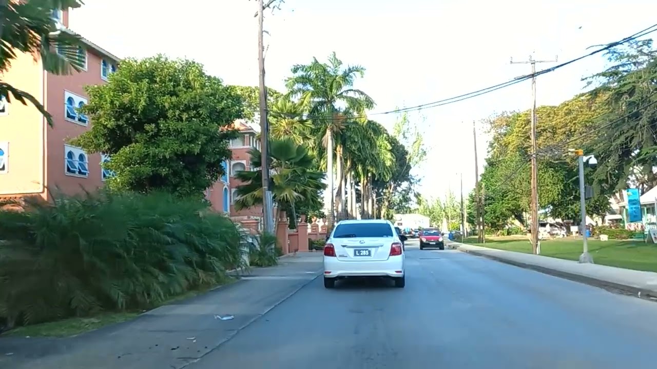 Driving in Barbados - Thorpes to Ridgeway