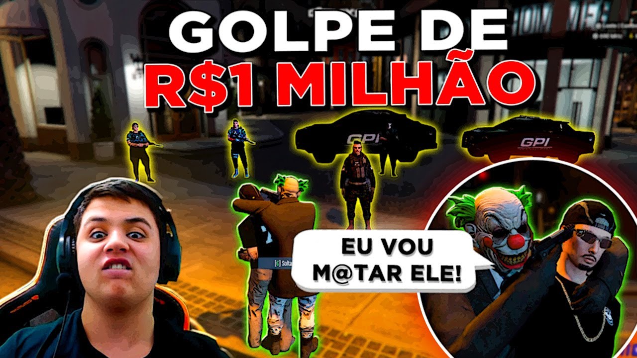 ESSE FOI O MAIOR ROUBO DA CIDADE! (3 bancos de uma vez) no GTA RP (Modder Clips)