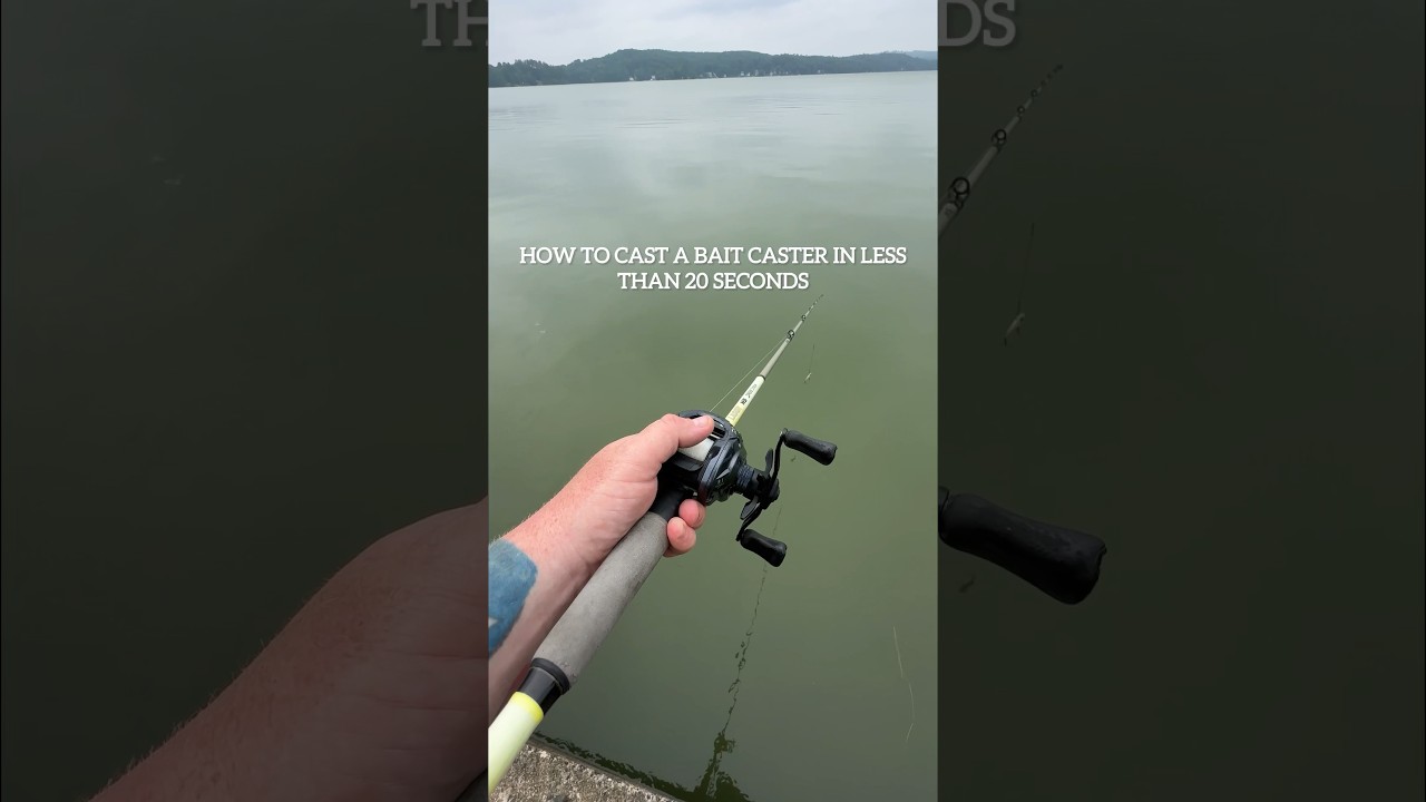 Baitcaster Basics: Learn to Cast. #shorts #fishing #viral