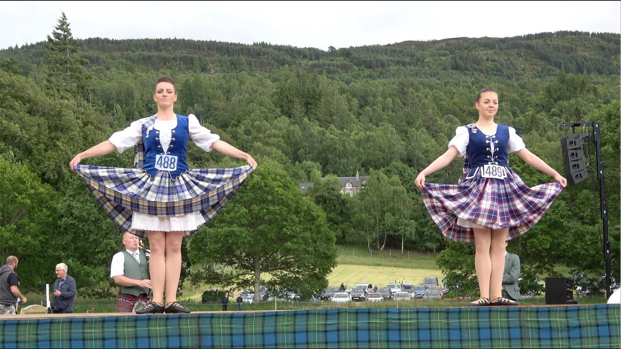 Flora MacDonald Highland Dance local open during the 2022 Kenmore Highland Games in Scotland