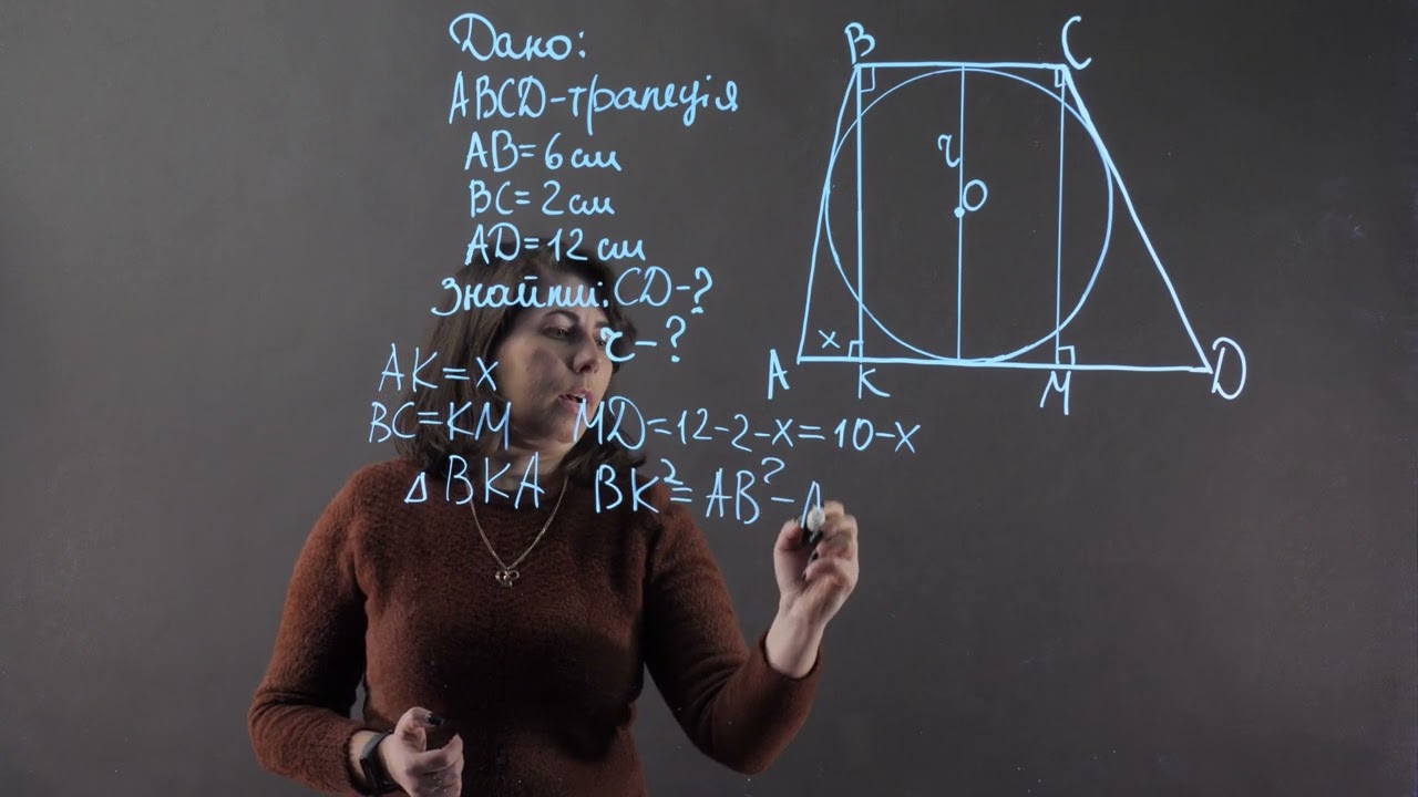 8 клас. Геометрія. Трапеція. Підготовка до ЗНО