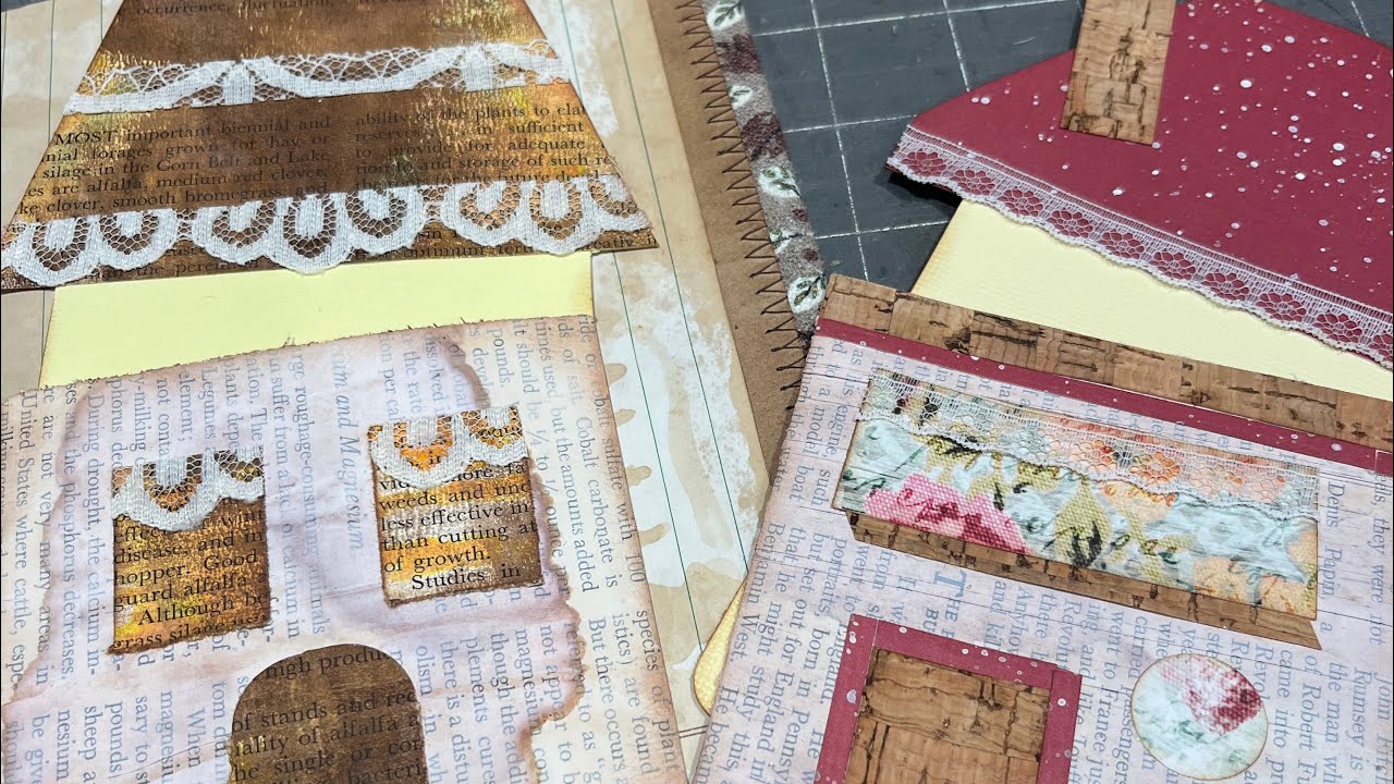 Adorable (and easy) journal pocket/tag sets (raise the roof!)