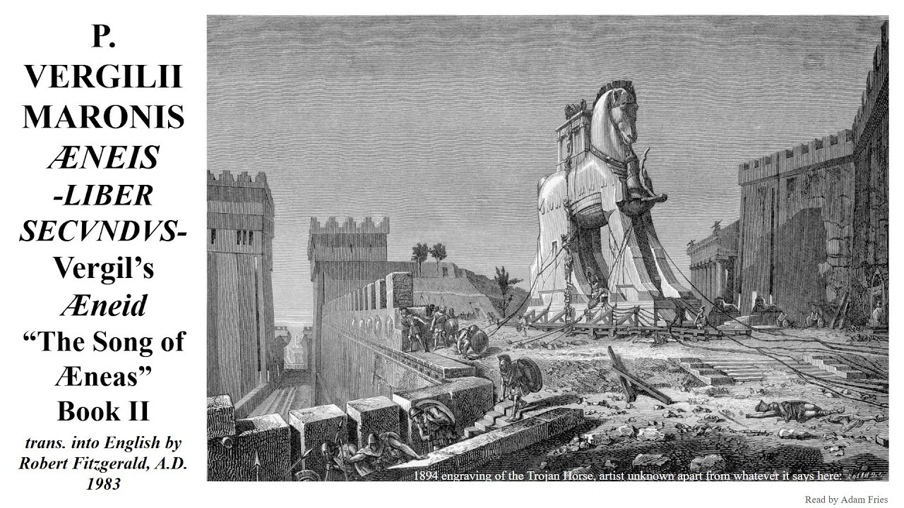 Vergil's Aeneid Book II (trans, by Fitzgerald)