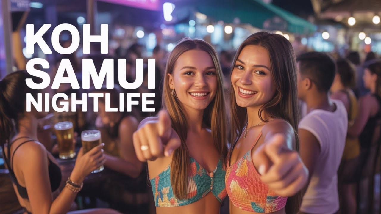 Koh Samui Lamai Beach Thailand Walking Tour July 2025