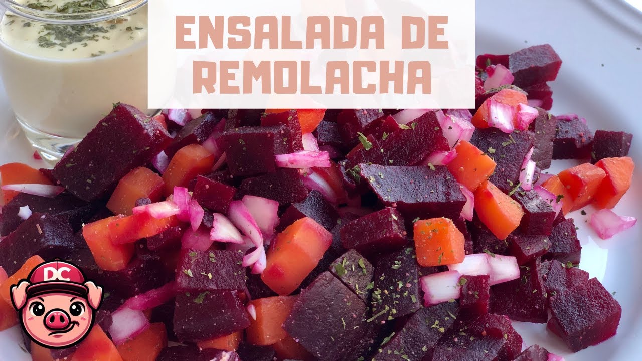 Ensalada de Remolacha con Zanahoria y Cebolla ¡RECETA CON REMOLACHA!