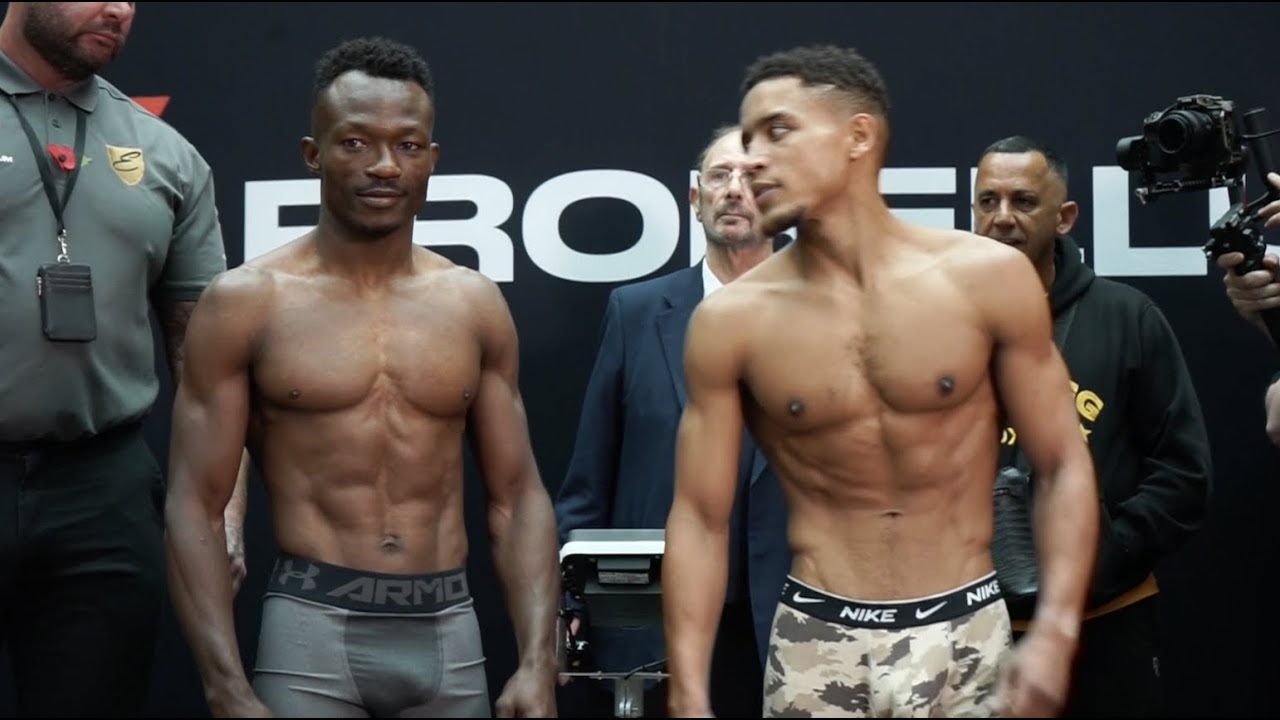 WEIGHT MISSED! - MARCEL BRAITHWAITE MISSES WEIGHT AHEAD OF HIS FIGHT WITH THOMAS ESSOMBA / FACE-OFF